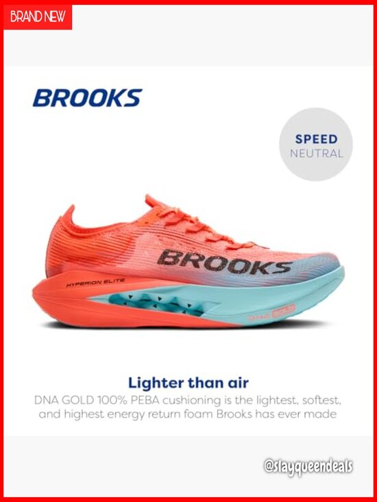 Neutral Race Running Shoes with Carbon Plate, DNA Gold Cushioning